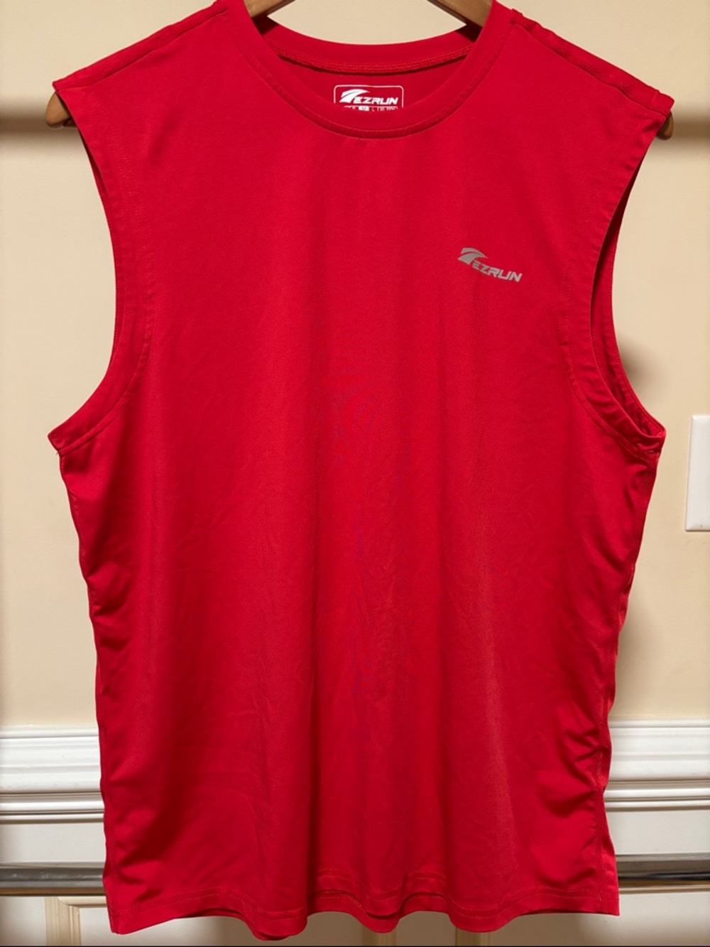 Men's Red Performance Tank Top